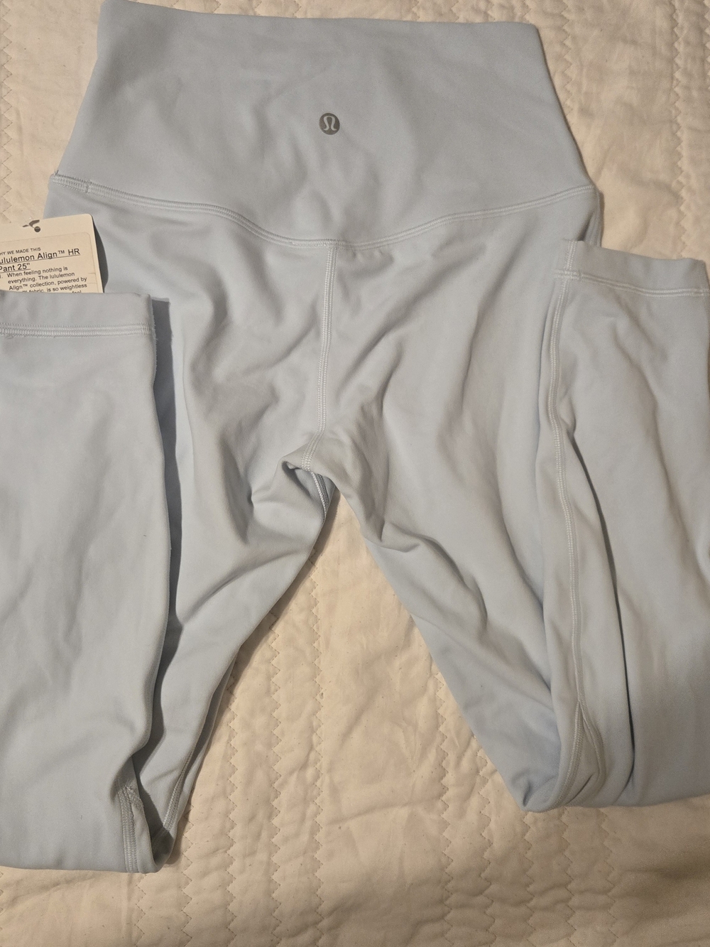 lululemon athletica  Light Blue High-Rise Leggings